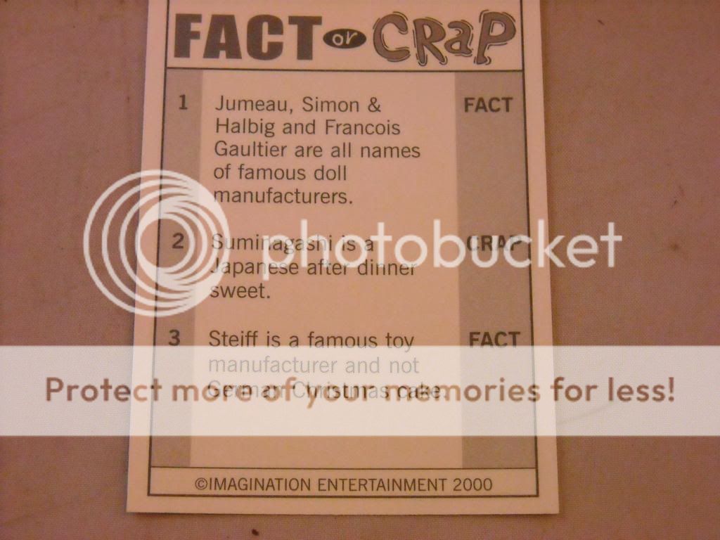 GAME Fact or Crap Ages 12 and up eBay